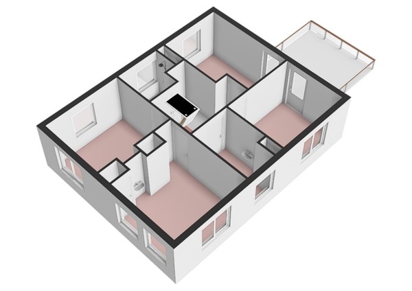 Floorplan - 's-Heerenbergseweg 5B, 7038 CA Zeddam